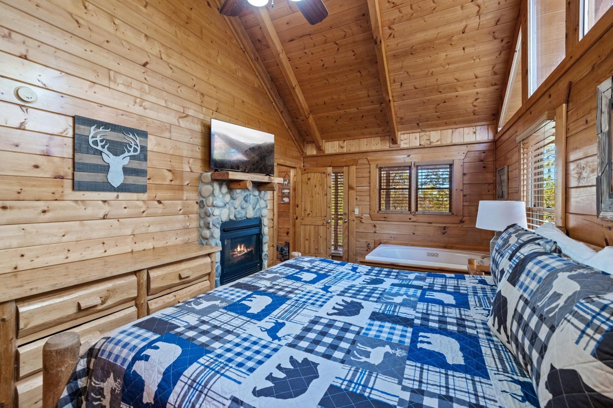 Moonlight Obsession A Dog Friendly 2 Bd 2 Bath Log Cabin Located 5 Miles From Downtown Gatlinburg Vila Exterior foto