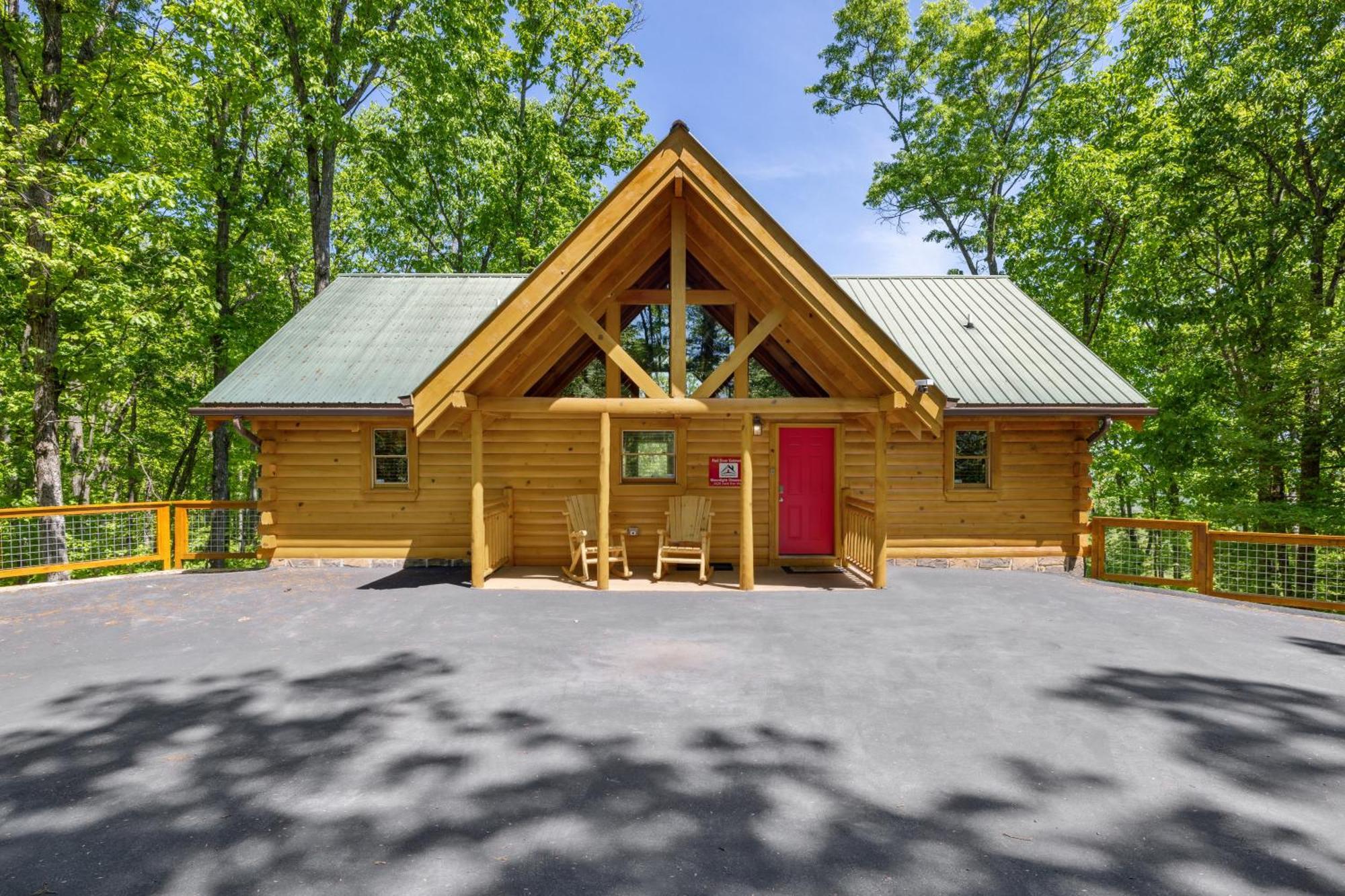 Moonlight Obsession A Dog Friendly 2 Bd 2 Bath Log Cabin Located 5 Miles From Downtown Gatlinburg Vila Exterior foto