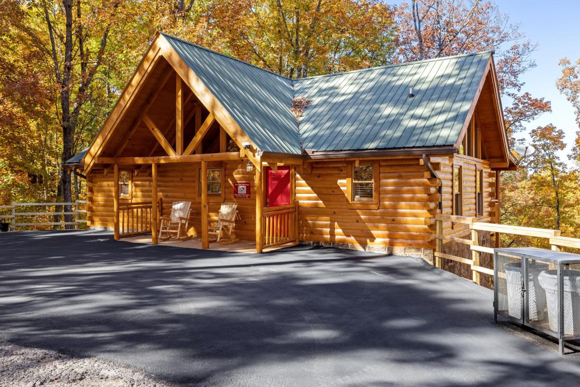 Moonlight Obsession A Dog Friendly 2 Bd 2 Bath Log Cabin Located 5 Miles From Downtown Gatlinburg Vila Exterior foto